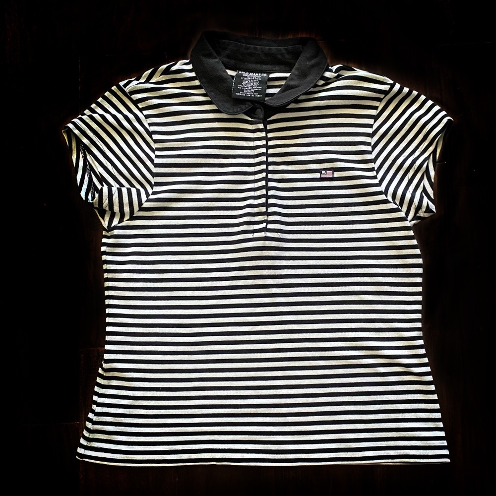 Ralph Lauren Women’s Short Cap Sleeve Polo Shirt